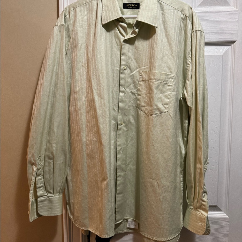 Serica Button down shirt 17.5 Large Made in Italy